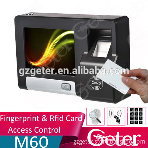 Fingerprint and punch card Door Access Control with touch screen JTL M60